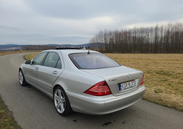 Mercedes-Benz Klasa S cena 34900 przebieg: 210000, rok produkcji 2004 z Nowa Dęba małe 466